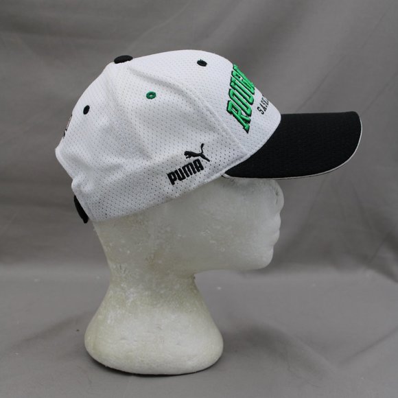 Saskatchewan Roughriders Hat (VTG) - Arch Script by Puma - Adult Gripback - Picture 7 of 10